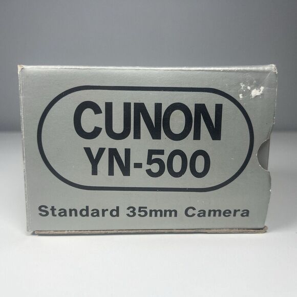 CUNON YN-500 35MM Camera Point And Shoot Vintage, In Box W Case New - Picture 2 of 9